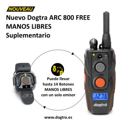 Dogtra® ARC800 FREE | Manos Libres