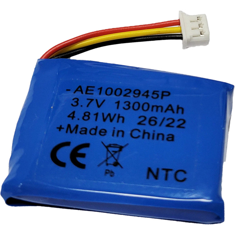 BATTERIE LI-PO 3.7V 1300MAH