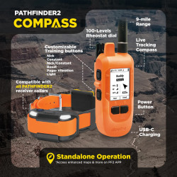 DOGTRA® Pathfinder2 COMPASS Handled